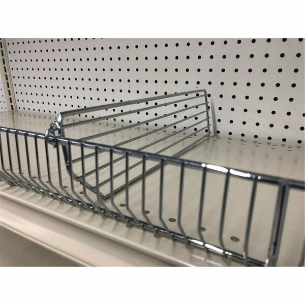 Kd Encimera Steel Wire Binning Shelving Unit - Silver, 15 x 0.5 x 3 in. KD2737892